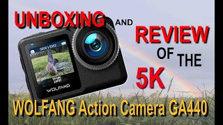 UNBOXING AND REVIEW OF THE WOLFANG ACTION CAMERA GA440 actioncamera actioncam wolfang actioncame [upl. by Scrogan]