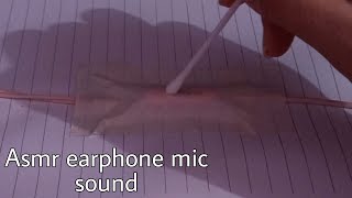 ASMR ear tingly soundearphone micpaper tapemore tingles No talking [upl. by Herminia759]