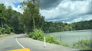 Driving Through Kingsport Tennessee  Warriors Path State Park  Colonial Heights Area [upl. by Lleon]