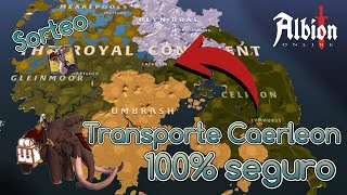 Transportando a Caerleon 100 seguro  Albion Online [upl. by Amsirac11]