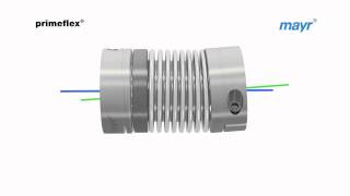 Shaft coupling  Bellow coupling primeflex from mayr power transmission [upl. by Otinauj77]