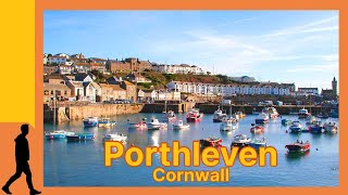 Porthleven Cornwall Walk The Unique Double Harbour Little Fishing Port [upl. by Osmo]