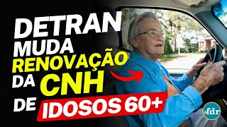 DETRAN IMPEDE RENOVAÇÃO DE CNH COM EAR PARA IDOSOS DE 60 ANOS QUE APRESENTEM ESTAS CONDIÇÕES [upl. by Suilienroc]