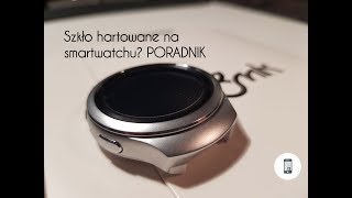 Szkło hartowane na smartwatchu Jak zamontować PORADNIK  Flexible Glass od 3mk [upl. by Tymothy]