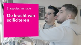 Video solliciteren  Stagediscriminatie  Inholland [upl. by Ecnaralc731]