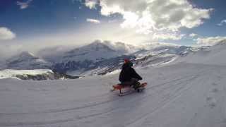 Grindelwald Schlittelbahn  Big Pintenfritz  Longest Sledding  Sledging Run in the World [upl. by Dickinson409]