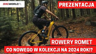 Rowery ROMET prezentacja nowości z kolekcji na 2024 rok [upl. by Bilski]