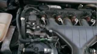 Problems with Volvo V50 Noisy Engine 14112012  Bought from NMJ Motorhouse [upl. by Eibbil]