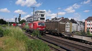 Eisenbahnverkehr in Köln Süd Mit Br 146 189 185 186 193 485 275 285 272 266 261 462 620 401 403 406 [upl. by Adoh96]