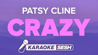 Patsy Cline  Crazy Karaoke [upl. by Beora67]