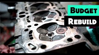 Rebuilding an Engine on a budget  Analyzing the cylinder head Valve guides valve seats and valves [upl. by Brittan387]