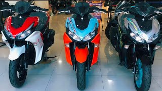 2024 YAMAHA AEROX 155 NEW COLOR VARIANTS HAS LAUNCHED LATEST REVIEW PRICE SPECS AND FEATURES [upl. by Eanyl]