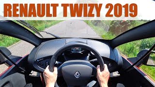 2019 Renault Twizy 4K POV TEST Nic pro introverty [upl. by Hope]