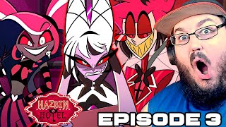 HAZBIN HOTEL quotScrambled Eggsquot  S1 Official Full Episode 3 HazbinHotel REACTION [upl. by Georgette]