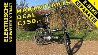 Defecte elektrische vouwfiets voor €150 Marktplaatskoopje [upl. by Nidroj]