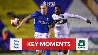 Birmingham City v Plymouth Argyle  Key Moments  Third Round  Emirates FA Cup 202122 [upl. by Sadler]