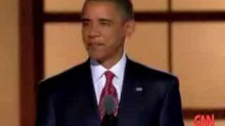 Barack Obama Speech  2008 DNC Denver 82808 Part 1 [upl. by Nosduh]