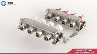 DampR Underfloor Heating Manifold [upl. by Romalda]