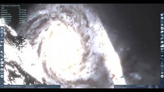 3 galaxies colliding on space engine [upl. by Dahc]