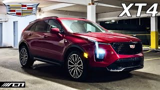 2024 Cadillac XT4 Sport AWD Review  A Stylish 33 Inch Upgrade [upl. by Arther]