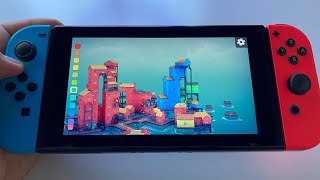 Townscaper  Nintendo Switch gameplay [upl. by Isoj]