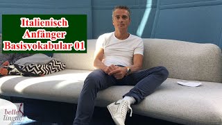 Italienisch lernen Video 03 Teil 1  Italienisch wichtige Wörter  Vokabeln schnell lernen [upl. by Wendi]