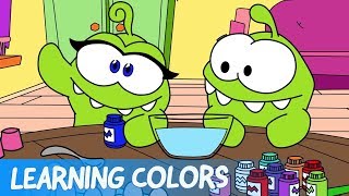 Learning colors with Om Nom  Coloring Book Om Nom Stories Video Blog [upl. by Maxama703]