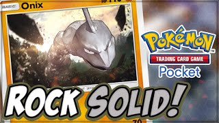 This ONIX Deck is INSANE  Pokemon TCG Pocket [upl. by Ahusoj25]