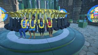 Planet Coaster Park Coreland  Gyro Drop Tower quotLogleys Fallquot [upl. by Retnuh137]