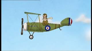 Horrible Histories Frightful First World War causes of the war evolution of the fighter plan [upl. by Roshelle894]