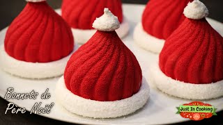 ❅ Recette des Bonnets de Père Noël Vanille Coco Framboise ❅ [upl. by Mendelsohn]