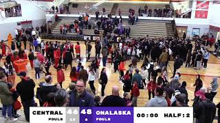 Central vs Onalaska Boys Basketball [upl. by Asirap]