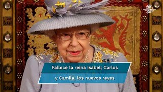 Muere la Reina Isabel II a los 96 años ocupó el trono de Inglaterra 70 años [upl. by Reiser]