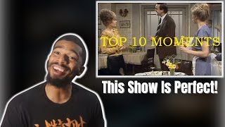 AMERICAN REACTS TO Fawlty Towers Top 10 moments [upl. by Christensen]