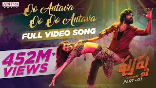 Oo Antava MawaOo Oo Antava Video Song Telugu  Pushpa Songs  Allu Arjun DSP Sukumar Samantha [upl. by Mont333]