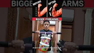 Cara melatih Forearms di Rumah Dengan Cepat motivation workout olahragadirumah tutorial tips [upl. by Hiller398]