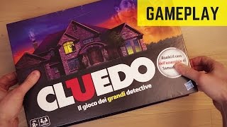 CLUEDO il GIOCO da tavolo dei grandi detective  GAMEPLAY [upl. by Gleda887]