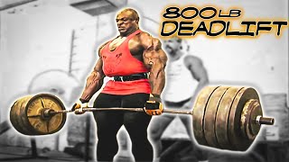 Ronnie Coleman 800lb Dead Lift HD  Ronnie Coleman [upl. by Anavlys323]