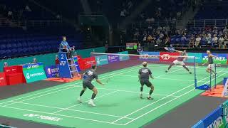 Muhammad Shohibul FIKRIBagas MAULANA vs Satwiksairaj RANKIREDDYChirag SHETTY  Malaysia Open 2024 [upl. by Tlihcox]