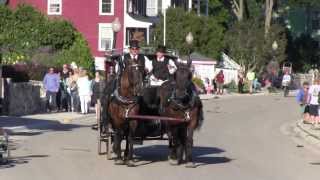 Mackinac Island Festival of the Horse  Highlights from 2013 [upl. by Jobey200]