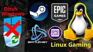 Linux Gaming Overview  Its so good I finally ditched Windows [upl. by Harlin397]