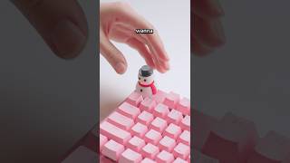 Do You Wanna Build A Snowman☃☃☃🎁🎁🎁 3dprinting craft diy keyboard christmas [upl. by Yerffeg]