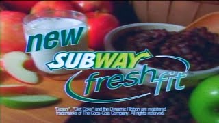 Subway Fresh Fit Commercial  2007 [upl. by Anerehs]