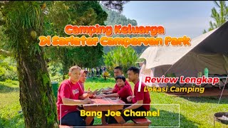 Camping Di Sari Ater Campervan Park Review Forest Park Hill View River Side River View Semua Wahana [upl. by Assenyl]