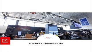 ROBOROCK 264sqm 68sqm  IFA BERLIN 2024 [upl. by Ehud]