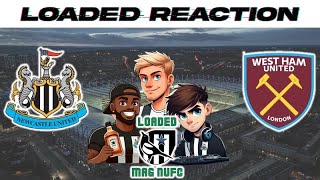 Reaction to Newcastle United Vs West Ham United 💥NUFC WHUFC NEWWHU [upl. by Corwin]