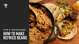 How to Make Refried Beans [upl. by Niawd]