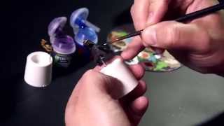 Eldar Farseer painting tutorial part1 [upl. by Japha]