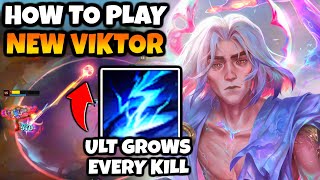 How to play Reworked Viktor Ult now covers entire screen [upl. by Odilo844]