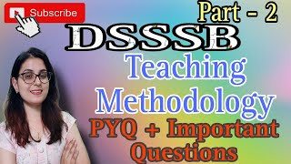 Teaching Methodology for DSSSB 🎯📚🖊️dsssb2024 teachingaspirants teachingmethodology [upl. by Eiaj]